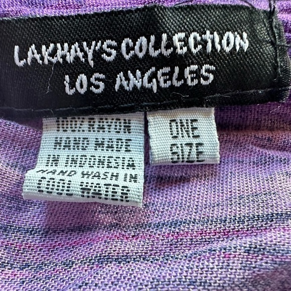 Lakhay collection Los Angeles NWOT Beautiful sleeveless Kimino. One size. - Picture 4 of 5